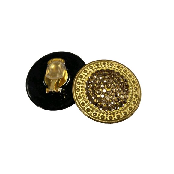 Elegant Gold Stud Earrings - Picture 8 of 11